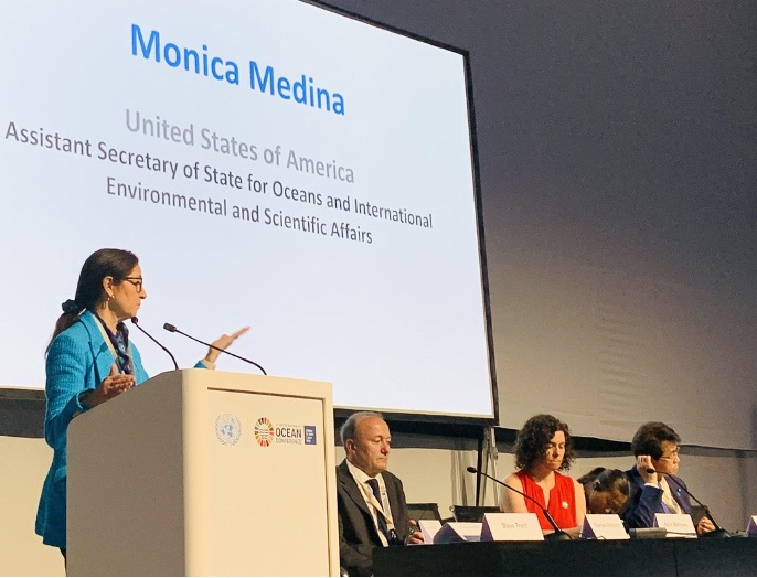 “Food security is not just about food, it’s about security and peace. The US is committed to crack down on illegal practices at sea.” - Monica Medina
